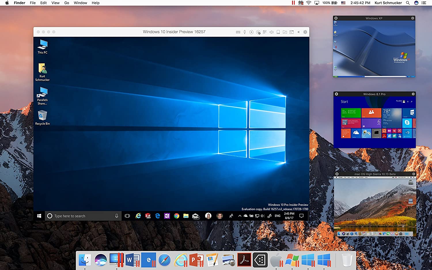 parallels desktop xp for mac